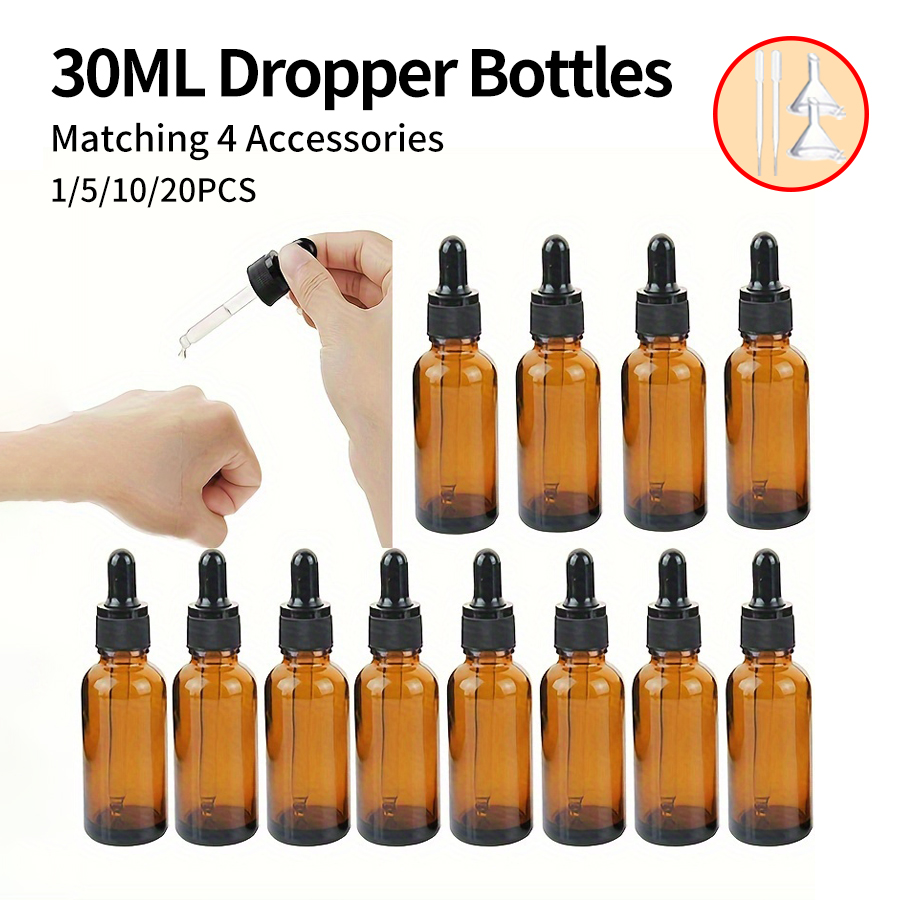 Juice Bottle Dropper - 5/10/20 шт. + 4 аксессуара, 30