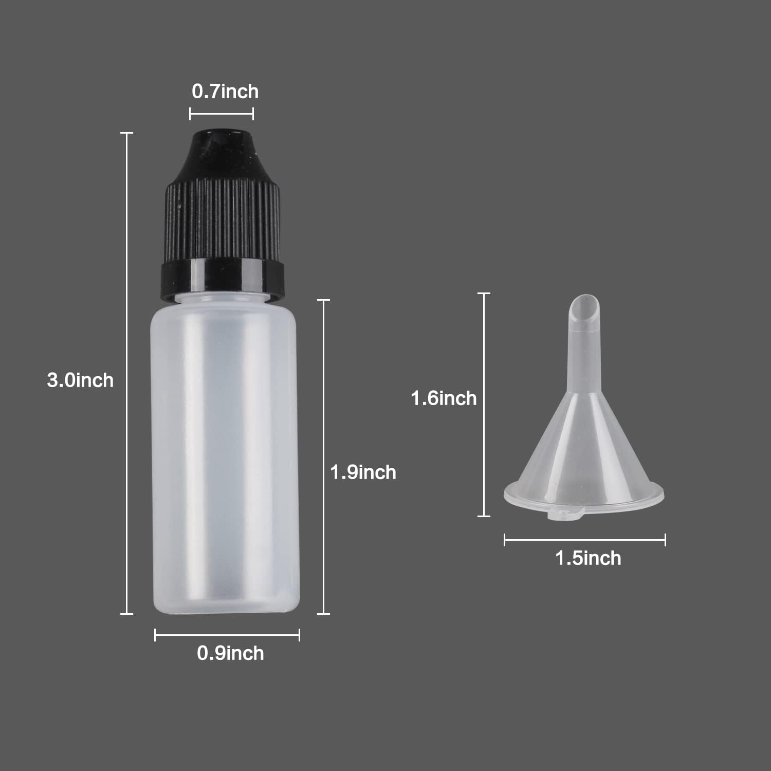 10 шт., флаконы-капельницы для – обзор и цена Juice Bottle Dropper